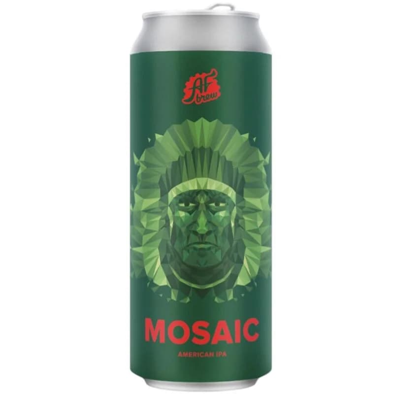 AF Brew Mosaic светлое нефильтрованное 4.5%, 450мл