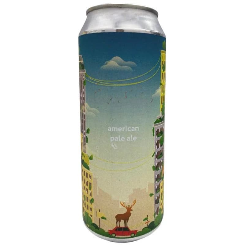 Stamm Brewing American Pale Ale светлое нефильтрованное 4.7%, 450мл